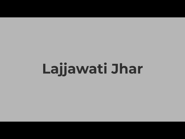 Lajjawati Jhar | Cover