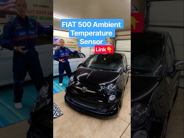 Link👉 FIAT 500⚒️ Ambient Temperature Sensor 👉#fiat #fiat500 #fiatabarth #abarth #easy #fix #help