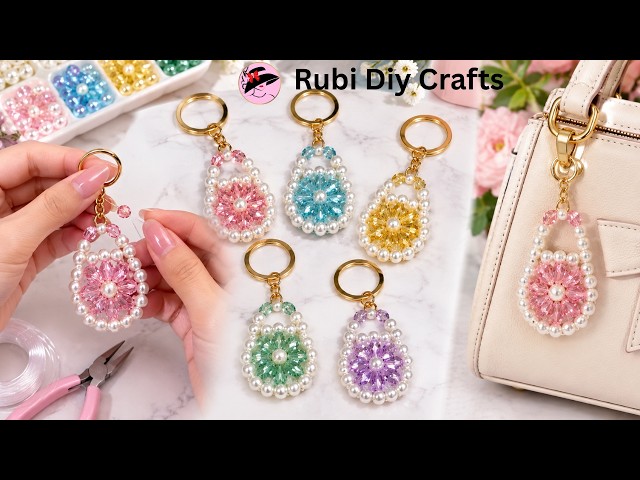 Make These Cute Tiny Beaded Purse Keychains — I Made 30 & Sold Them All!