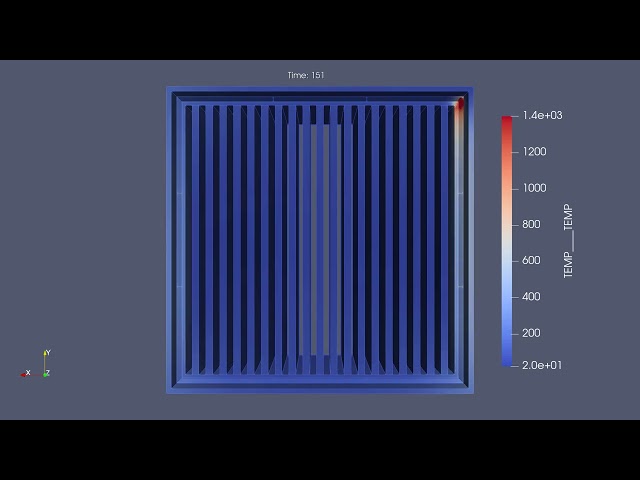 Code Aster: Thermal Analysis of Welding in INCO625 (Tour Alt)