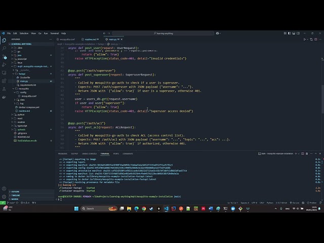 Mosquitto MQTT Go Auth HTTP Authentication With Custom Backend