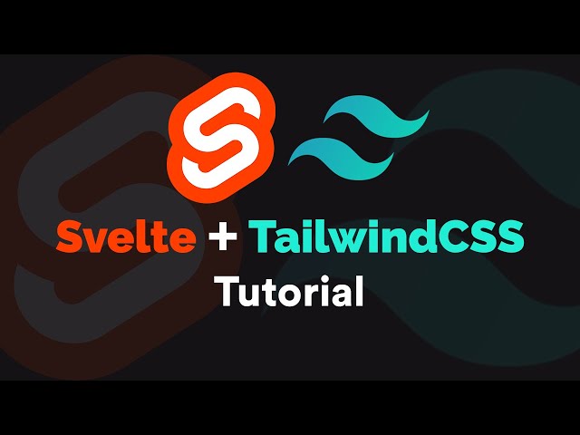 Tailwind CSS with Svelte