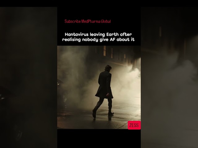 Hanta Virus moves away #hantavirus #virus #shorts