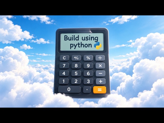 I Built a Calculator Using Python 🐍 | Python Beginner Project #fyp #viral