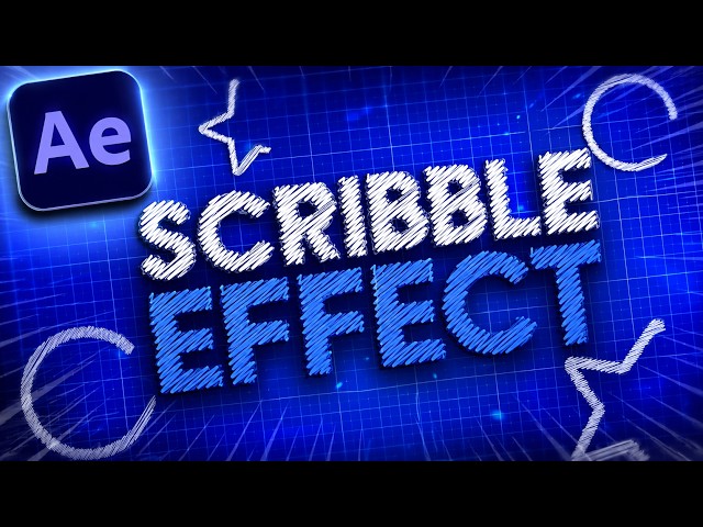 Create This Viral Scribble Animation in After Effects | Tutorial