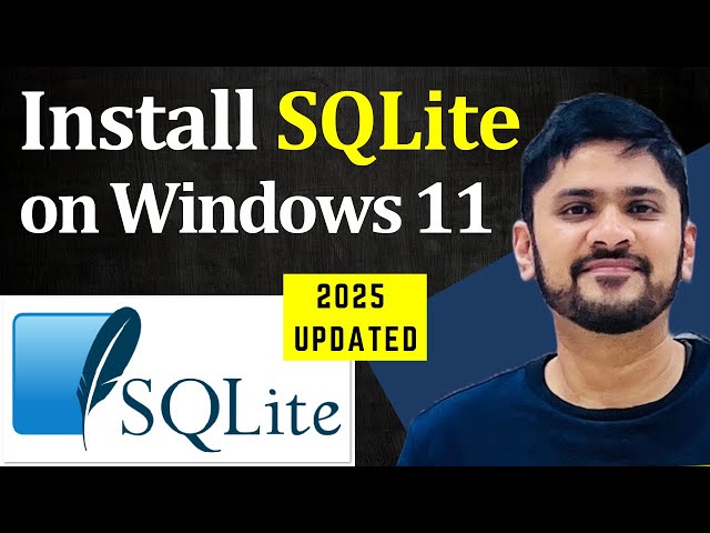 How to install SQLite on Windows 11 (Updated 2025)