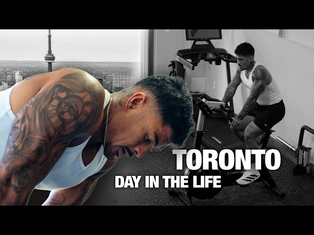 Toronto Day in the Life | Building The Brand, Track + Workout Session, Korean BBQ Meal