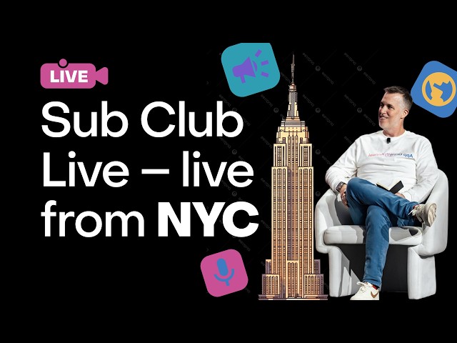 A New York App Week special | Sub Club Live
