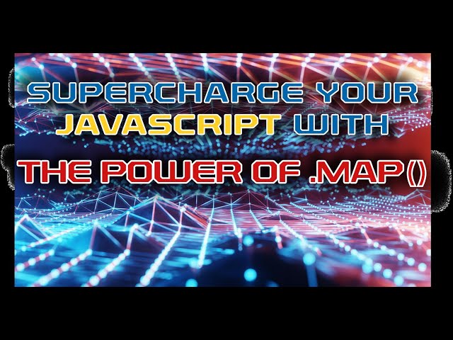IMPROVE Javascript Readability & Performance with .map()