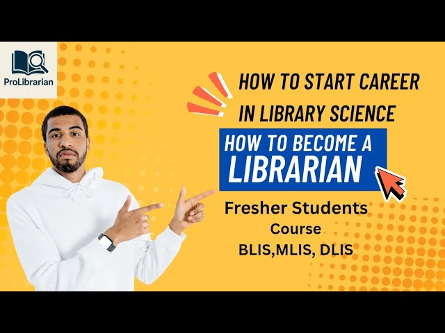 Career in Library science|| Eligibility, job, guide