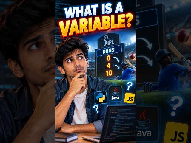 What Is a Variable in Programming? | Coding Basics #shorts #telugu #coding #variables #Programming