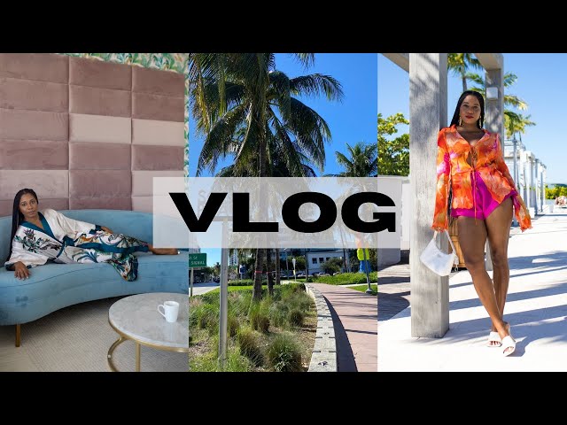 🌴 WEEKLY VLOG! Back in Miami Beach, Apartment Tour & Birthday Celebrations 🌴 | MONROE STEELE