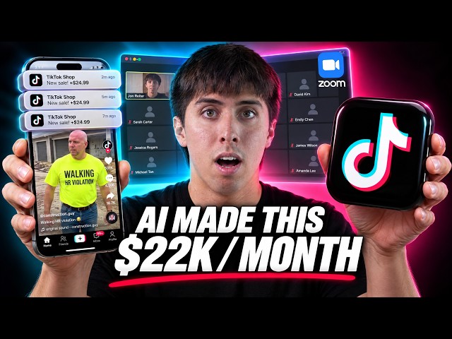 exactly how I make $100k/month with ai tiktok shop
