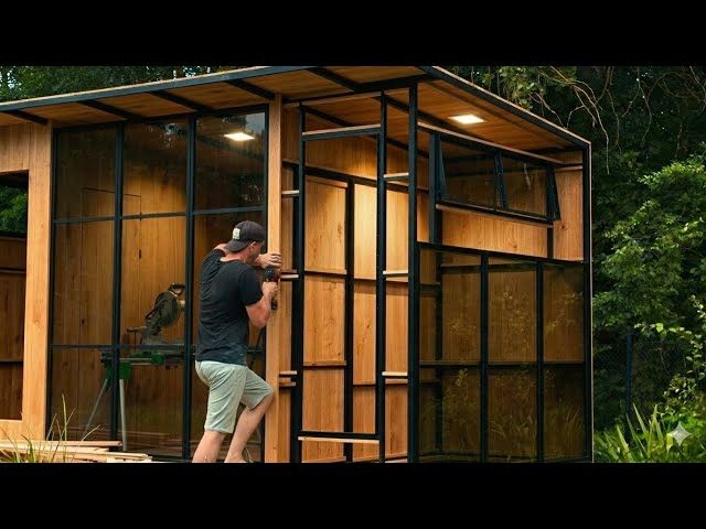Amazing Best Idea...  built in 32Minute! TIMELAPSE