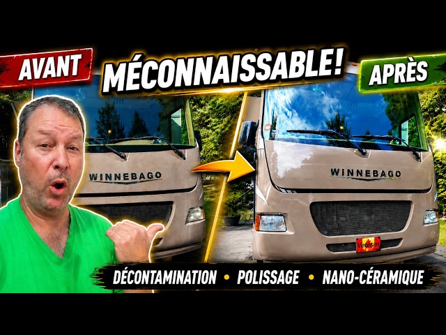 Our 11-Year-Old RV is UNRECOGNIZABLE! 😱 Polishing and Nano Ceramic Coating