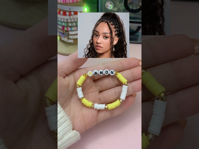 Katseye bracelets!!! #shortsfeed #smallbusiness #katseye
