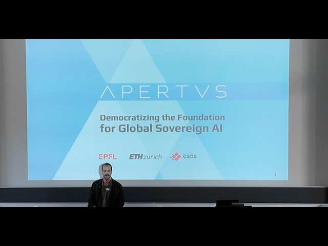 Apertus – Democratizing the Foundation for Global Sovereign AI