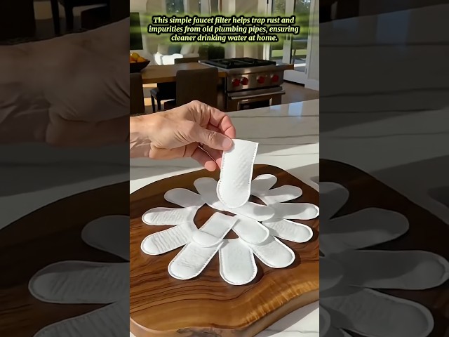 Simple faucet attachment for cleaner and safer drinking water