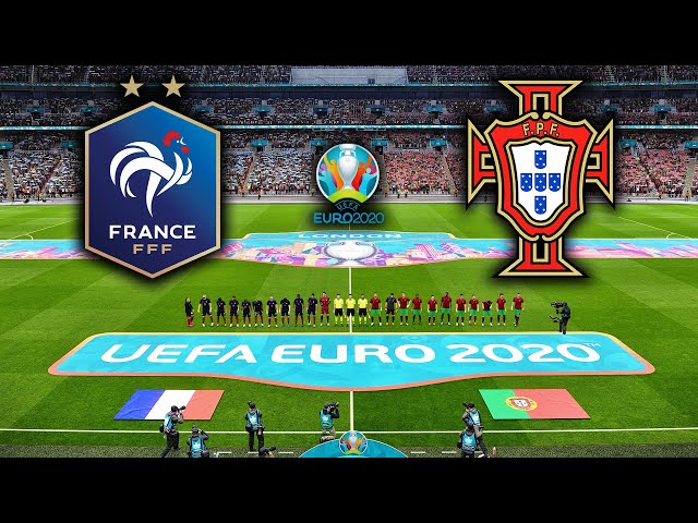 PES 2021 - France vs Portugal - UEFA EURO 2020 - Ft. Mbappe, Ronaldo, | Gameplay & Prediction