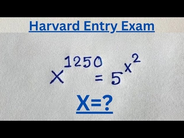 Solve for x in this nice Algebra equation | Math Olympiad Mathematics 