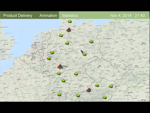 Supply Chain Simulation Software: AnyLogic Overview