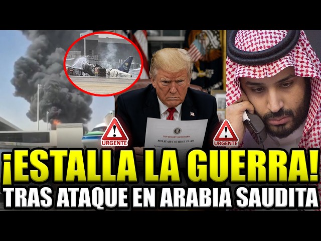 🚨BREAKING NEWS MISSILE HIT SAUDI ARABIA AIRPORT AND WAR HAS ERUPTED IN THE MIDDLE EAST