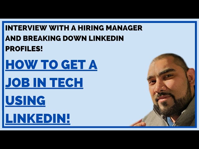 HOW TO USE LINKEDIN PROFILES TO GET JOBS! Stand out where the hiring managers hang out!
