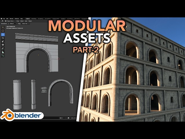 How To Create Modular Assets in Blender (Part 2)