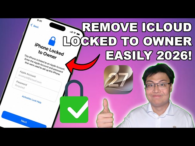 How to Bypass iCloud Activation Lock Without Password (2026)