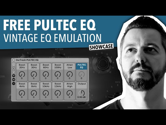 🔴 FREE PULTEC EQ FOR ABLETON 🎛️🔊