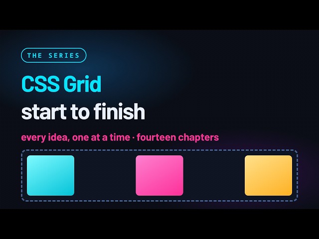 CSS Grid — every idea, one at a time