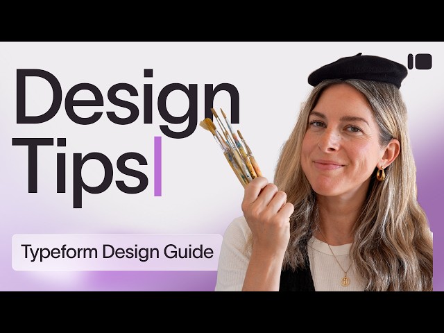 Design the most EYE-CATCHING form 🎨 (No experience needed!!) | Typeform Tips