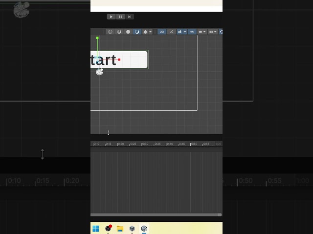 🔥 Smooth UI Button Animation in Unity - Easy & Stylish UI Effects! #gamedevelopment #gameengine