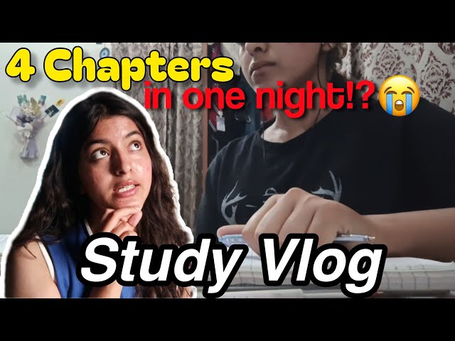 BOARDS in 3 Months?! 😭 | Study With Me (CBSE 12th Grader)