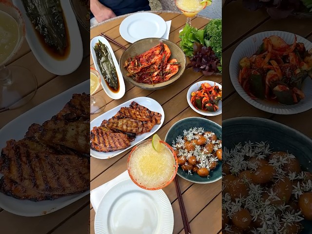 Cooking Korean Food for my Danish In Law's