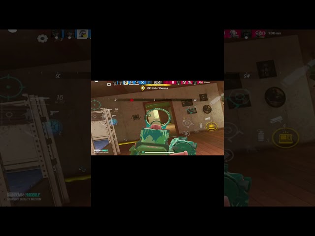 Trolling in Max Rank Lobbies in Rainbow Six Mobile 😂 #R6M #R6M_PARTNER #AMPd #ad