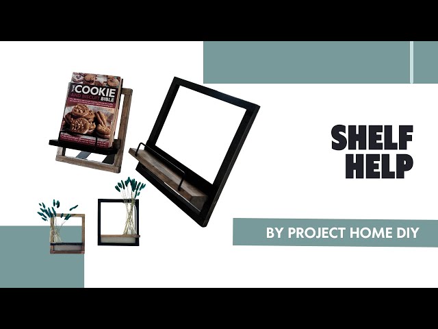 Shelf Help | DIY Framed Shelves or Book Stands/Displays