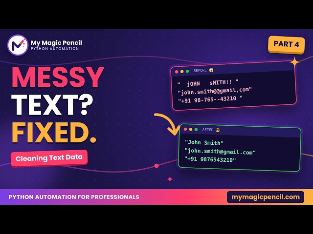 Cleaning Text Data