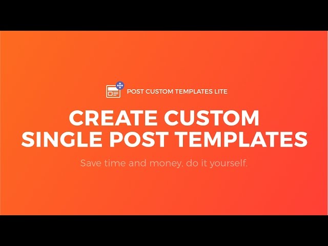 How to Create Single Post Templates in WordPress -  No code, Template Builder, Works on Any Theme