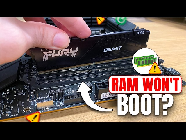 PC Won’t Boot After a RAM Upgrade? Try These Easy Sure FIRST!