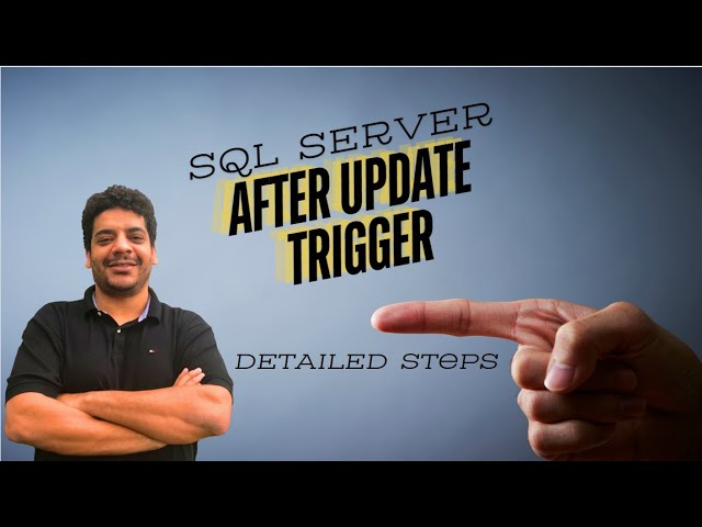 After Update Trigger SQL Server