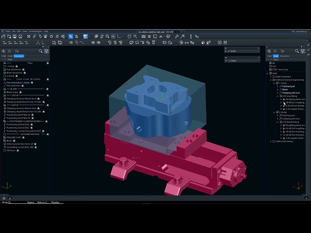 Tebis CAD/CAM/MES for CNC Process Optimisation and CAM Automation