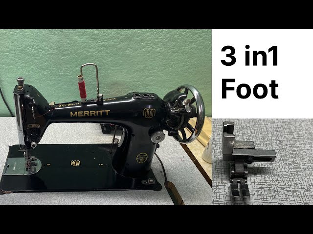 పెద్ద మిషన్ కీ 3 in 1 ఫుట్ #as#digitalmahila#blouse#fashion#latest#tools#diycraft 