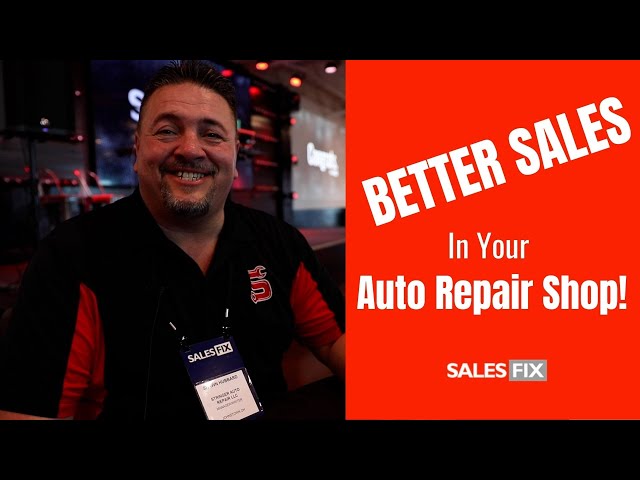 Want Better Sales In Your Auto Repair Shop?