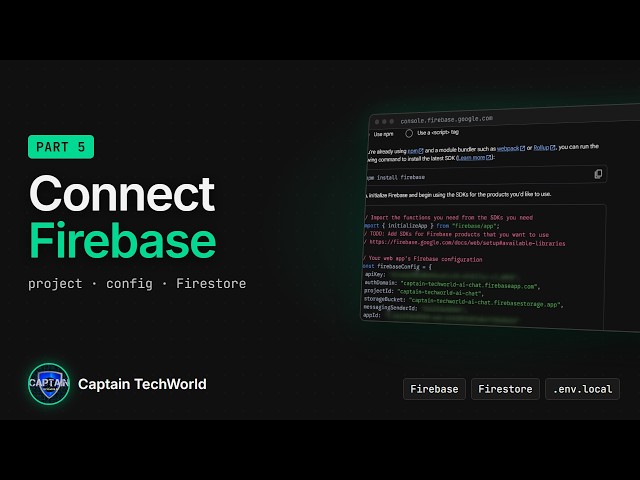 Build an AI Chatbot in Next.js + Firebase Chat History | Part 5