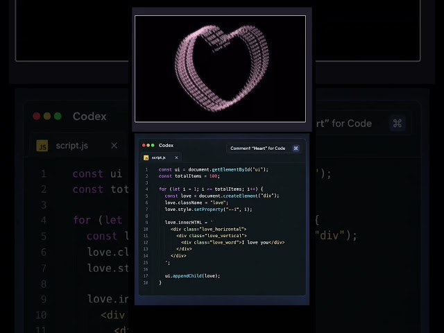 Codex UI Transformation 🚀 | JavaScript Code Editor Background Makeover