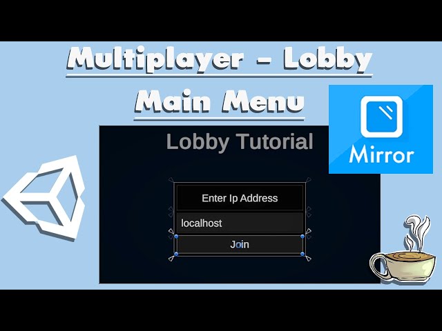 How To Make A Multiplayer Game In Unity - Lobby - Main Menu