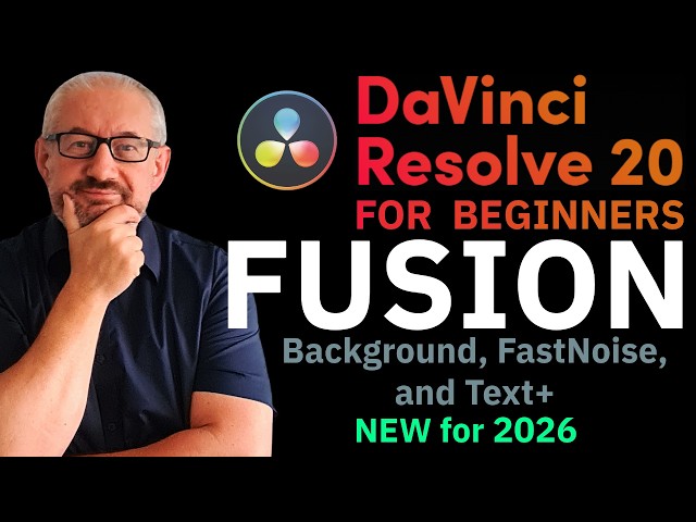Start Fusion the Right Way: First 3 Nodes Explained for Beginners to Davinci Resolve