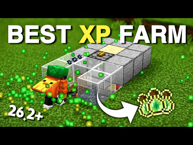 NEW EASIEST Minecraft Java 26.2+ XP FARM Tutorial