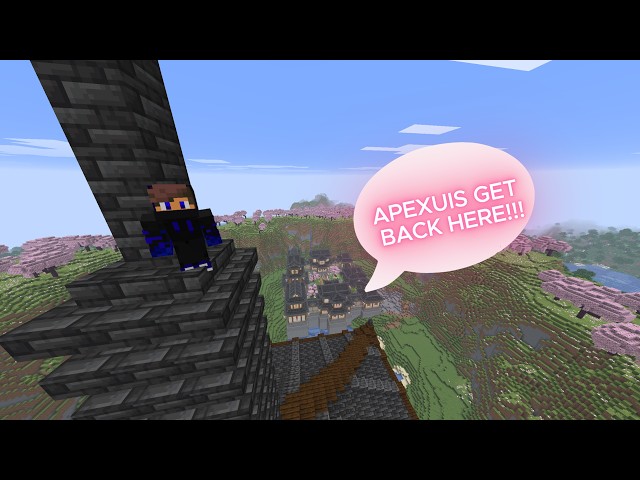 I Snuck Into My Sisters Minecraft World!